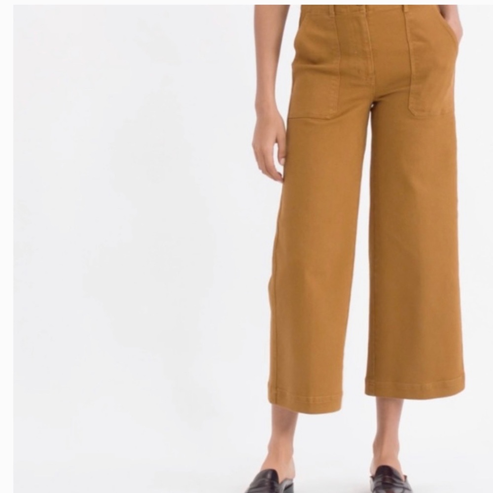 Everlane cropped utility pant